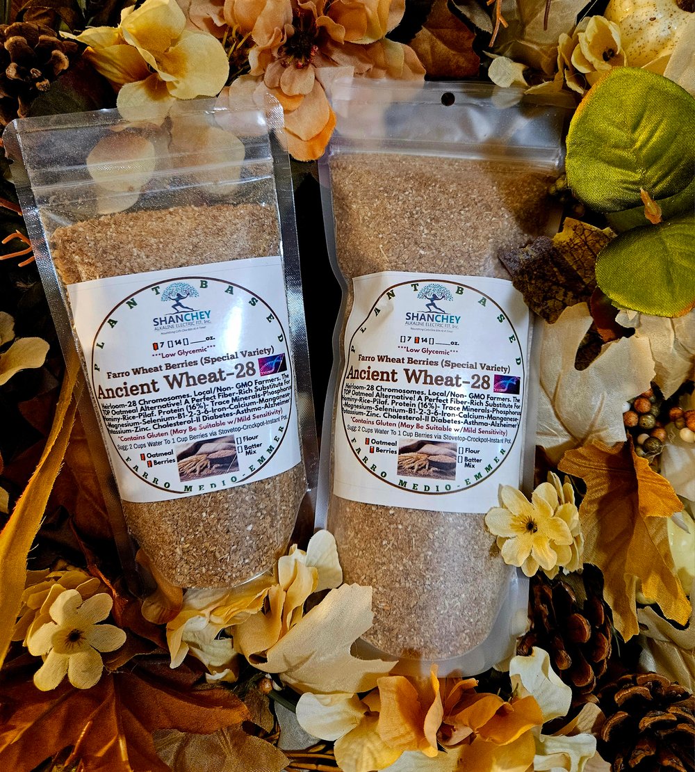 ANCIENT WHEAT-28! The REAL Oatmeal Alternative-BERRIES & FLOUR. HIGH PROTEIN!