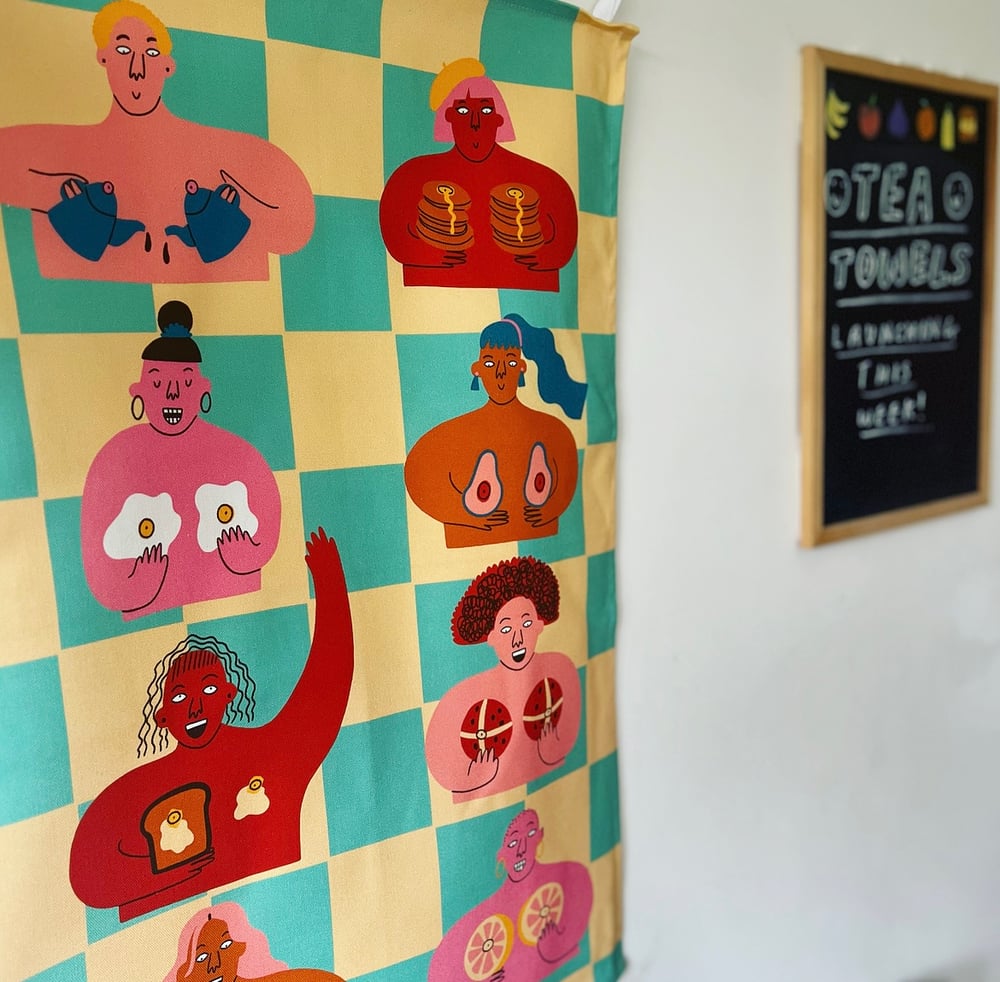 Image of Brunch Girlies Tea Towel