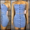 Denim Scoop Set 