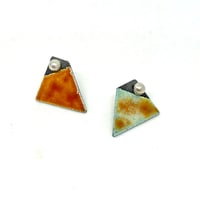 Image 2 of Zero Waste Enamel Multiway Earrings