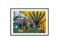 Image 6 of Bernard Buffet - Still life with flowers, Fine Art Giclee Print, Poster