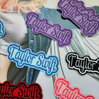 Image 2 of Taylor Swift Name Patches