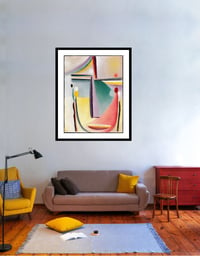 Image 4 of Alexej von Jawlensky - Abstrakter Kopf, Fine Art Giclee Print, Abstract Portrait, Head Poster