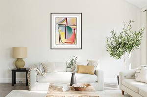 Image of Alexej von Jawlensky - Abstrakter Kopf, Fine Art Giclee Print, Abstract Portrait, Head Poster