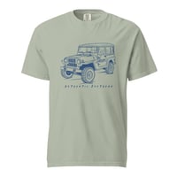 Image 1 of Goose Creek Co Branded - Authentic Southern Vintage Jeep Unisex garment-dyed heavyweight t-shirt