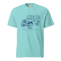 Image 4 of Goose Creek Co Branded - Authentic Southern Vintage Jeep Unisex garment-dyed heavyweight t-shirt