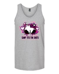 Image 1 of Camp Tits For Shots Unisex Tank 