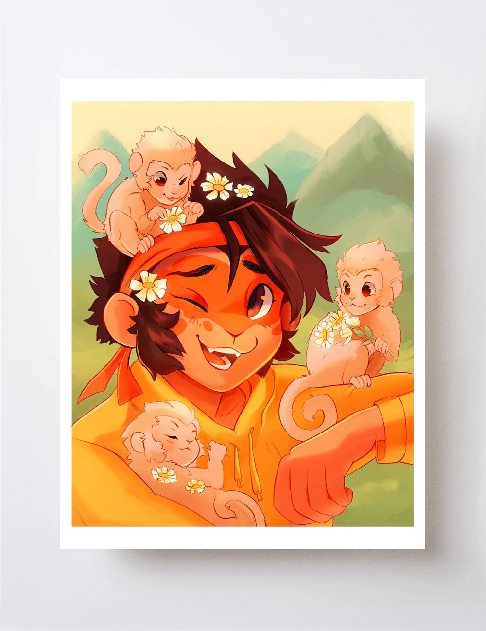 Monkey Kid - PRINT