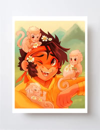 Image 1 of Monkey Kid - PRINT