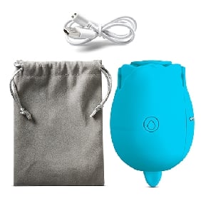 Image of 7 Function Tongue Vibrating Suction Rose