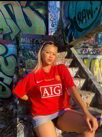 Image 1 of Manchester United 07/08 Retro Home Jersey 