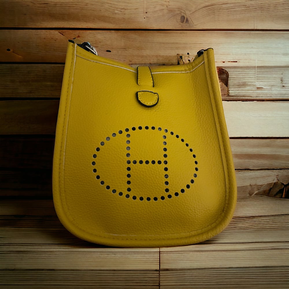 Image of Mustard Cross Over Bag
