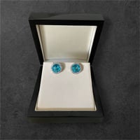 Image 2 of Blue Topaz Earrings
