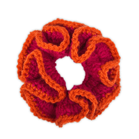 Scrunchie ⋆  Pink & Orange