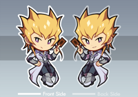 Image 3 of Yu-Gi-Oh! 5D's Acrylic Charms<br>| Unofficial Fan Merch |