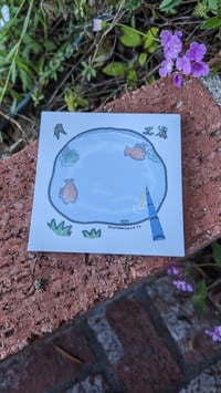 Image 1 of Fishing Pond Memo Pad