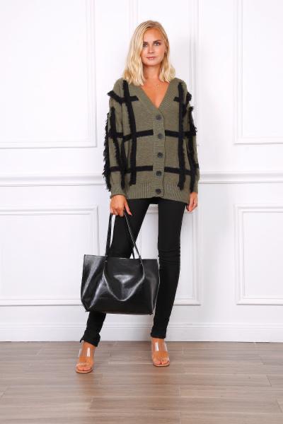 Image of Olive Green Cardigan