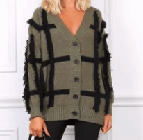 Image of Olive Green Cardigan