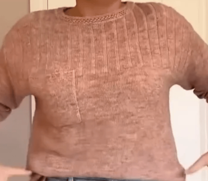 Image of Pink Soft Knit JUmper