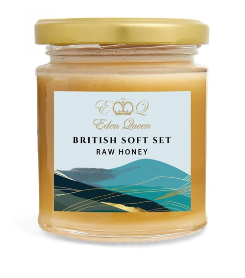 Image of Raw British Soft Set Creamed Honey (340 grams)