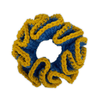 Scrunchie ⋆ Blue & Yellow