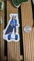 Cloud on a Segway Sticker Image 3