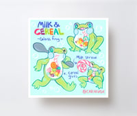 Cereal Frog - Mini Print