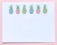 Image 1 of Note Cards - Pineapples