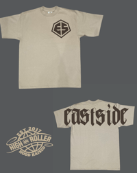 east side tan shirt