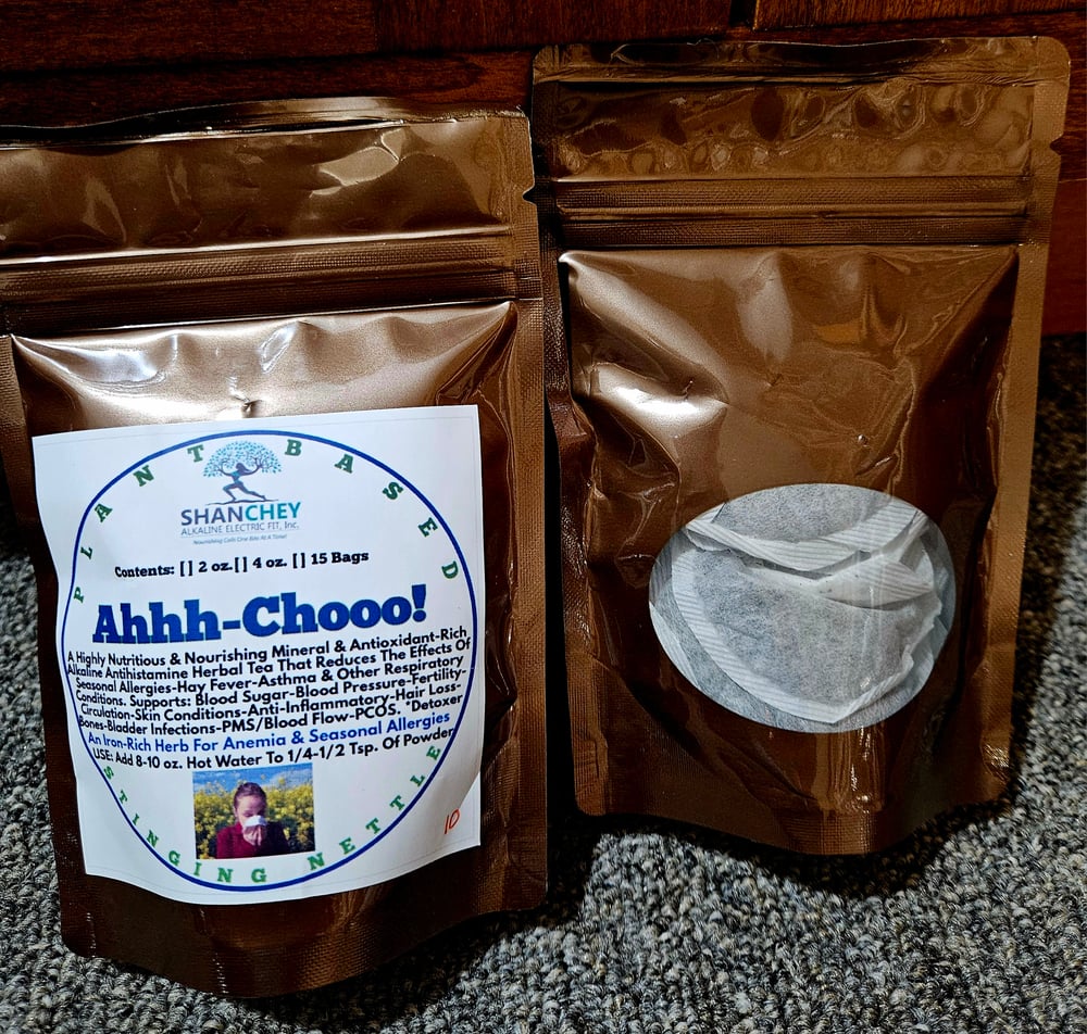 Ahhh-Chooo! Allergies-Detoxer-Bones-Blood Sugar-Blood Pressure-Respiratory-