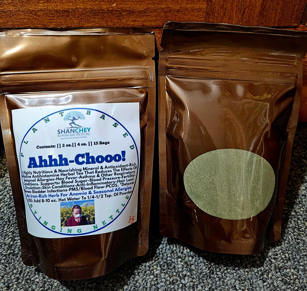 Ahhh-Chooo! Allergies-Detoxer-Bones-Blood Sugar-Blood Pressure-Respiratory-Adaptogen-Bones-Pain
