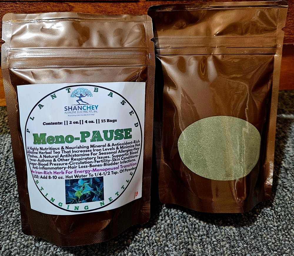 MENO-PAUSE! Menopause-Hot Flashes-Bones-Blood Pressure-Blood Sugar-Kidney/Bladder-Anemia-Thyroid