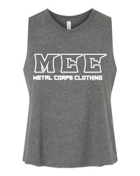 Image 4 of MCC Ladies Racerback Crop Tank 
