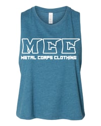 Image 2 of MCC Ladies Racerback Crop Tank 