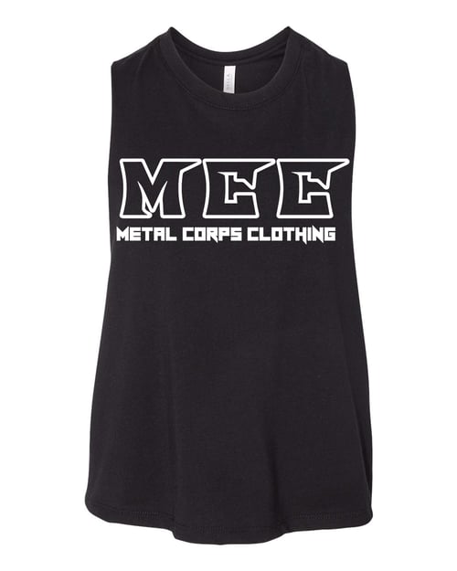 Image of MCC Ladies Racerback Crop Tank 