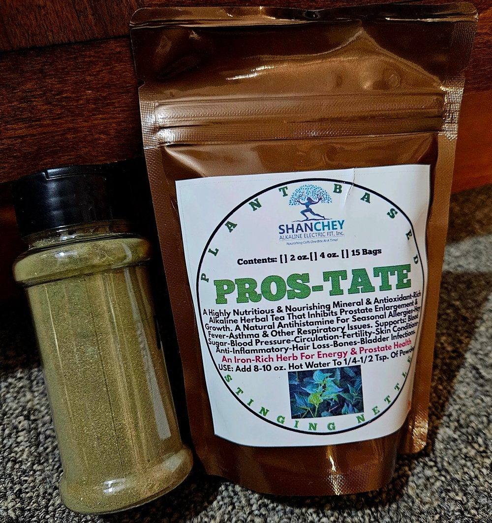 PROS-TATE! Prostate-Blood Pressure-Blood Sugar-Detoxer-Hair Loss-Eczema-Osteoarthrits