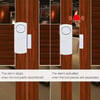 4 Pack Security Window/Door Alarm, Door Open Chime, Magnetic Burglar Alert Sensor, Loud Door Alarms 