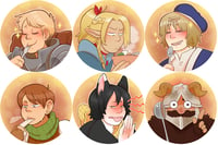 Dungeon Meshi Buttons