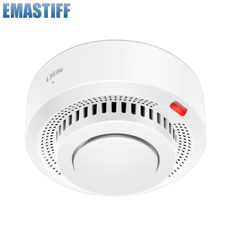 Tuya WiFi Smoke Detector Sensor Fire Alarm Works With Smart Life APP Information Push