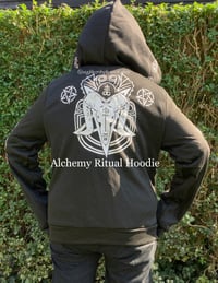 Image 1 of Alchemy Ritual Hoodie Street Gothic Casual Festival Halloween Alternative 