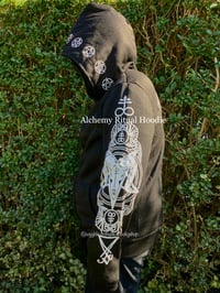 Image 2 of Alchemy Ritual Hoodie Street Gothic Casual Festival Halloween Alternative 