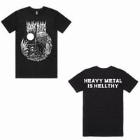 Image 1 of Your Mate Heavy Metal Is Hellthy Tshirt
