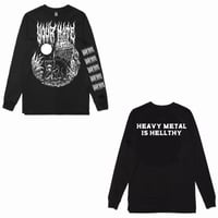 Image 1 of Your Mate Heavy Metal Is Hellthy Longsleeve