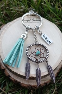 Image 1 of Dreamcatcher Tassel Keychain