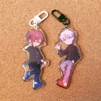 Image 2 of ✧ NIJISANJI JP Charms (Chronoir, FuwaGusa) ✧