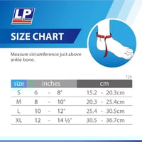 Image 2 of LP Elasticated Ankle Support