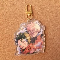 Image 1 of ✧ MHA: Bakugo and Deku Acrylic Charm ✧