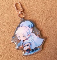 Image 1 of ✧ Frieren and Himmel Acrylic Charm ✧