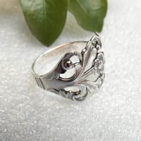 Image 6 of Viking Rose Norwegian spoon ring