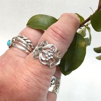 Image 7 of Viking Rose Norwegian spoon ring